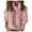 Pink, variant on BOOMILK Sweaters for Women Trendy Bow Collar Solid Buttons Sleeve Knitted Casual Sweater Warm Top Purple