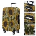 thumbnail image 5 of Yellow Green Leaf Sunflower Pattern Luggage Cover Fashion Suitcase Cover Baggage Covers Fit 25-28 Inch Luggage (Go Travel), 5 of 5