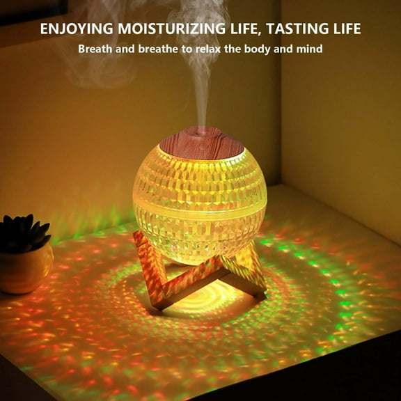 AZXY Cool Mist Humidifiers for Home,Small Humidifier for Plants Large Room,Ball Humidifiers for Home Quiet,Air Humidifier for Bedroom Car Gift