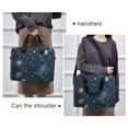 thumbnail image 6 of FORMRS 16" Laptop Bag Carrying Sleeve Case with Handle Travel Shoulder Briefcase, Dark Star Map, 6 of 8