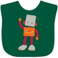 thumbnail image 3 of Inktastic Cute Robot, Silly Robot, Funny Robot, Robotics Boys or Girls Baby Bib, 3 of 4
