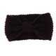 thumbnail image 3 of Diadema de Pelo Tejido de Punto Elástico Banda de Cabello Pre atada Headwrap Cálido de Invierno Herramienta de Peinado para Mujer café Macarena Diadema de turbante de punto, 3 of 8