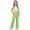 Green, variant on Cethrio Girls Straight Leg Sweatpants, Drawstring Elastic Waist Casual Warm Athletic Pants Light Blue Size 5T