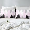 thumbnail image 4 of Erosebridal Futuristic Stripe Bed Sheets Set Full Size, Abstract Geometry Bed Sheets Full, Modern Fashion Decor, 4 of 7