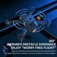 thumbnail image 6 of ESULOMP Mini Drone with 1080P Dual HD FPV Camera Remote Control Toys Gifts for Boys Girls with Altitude Hold Headless Mode Start Speed Adjustment, 6 of 9