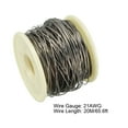 thumbnail image 2 of 0.7mm 21AWG Heating Resistor Wire Wrapping, Nichrome Resistance Wires for Heating Elements 65.6ft, 2 of 4