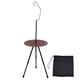 thumbnail image 5 of Mesa redonda para barbacoa, mesa con patas triangulares elevables, ajustable para viajes al aire libre, 5 of 9