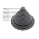 thumbnail image 5 of Equilibrador de cuchillas para cortacésped, diseñado para adaptarse al 99% del orificio central de la cuchilla, color gris, 2 unidades, 5 of 5