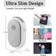 thumbnail image 5 of Ventilador portátil para colgar en el cuello, ventilador personal portátil, funciona con pilas, USB, recargable, 3 velocidades, mini aire acondicionado portátil, refrigeración (blanco), 5 of 5