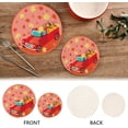 thumbnail image 4 of SKYSONIC Pumpkin Truck Maple Pot Holders Trivets, 2 Pcs Heat Resistant Trivets,Retro Farmer Cotton Thread Weave Mats for Hot Pads Pans Pot Bowl Teapot for Kitchen Decor, 4 of 7