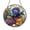 Acrylic 3.5 Inch, variant on Coastal Marine Sea Slug Suncatcher Hanging Ornament Present Gift Glass