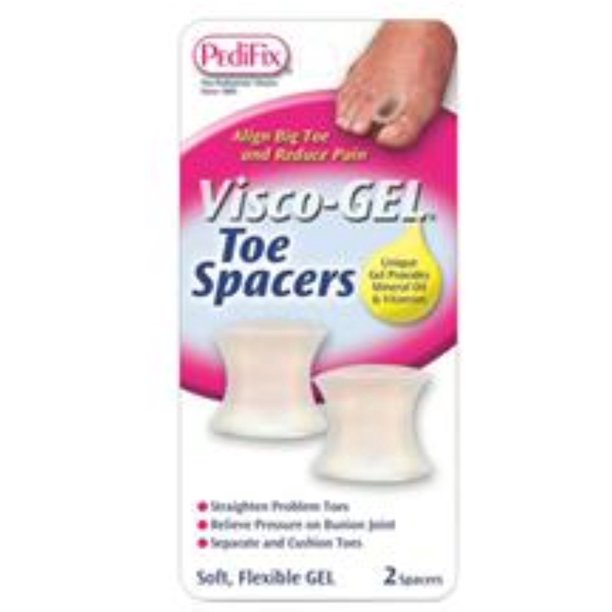 PediFix ViscoGel Toe Spacers, Large 2 ea