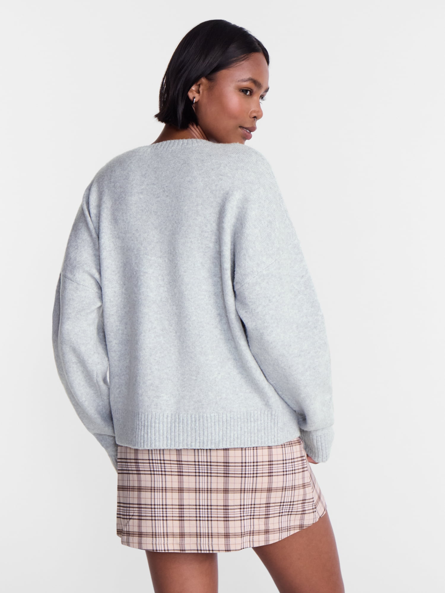 No Boundaries Motif Sweater, Lightweight, Women's and Women's Plus XXS-4X