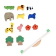 thumbnail image 1 of Juego de bloques de equilibrio, juego de equilibrio de madera, bloques de bosque para niños, juguetes de bloques para niños, funcionalidad de alta precisión, 1 of 13