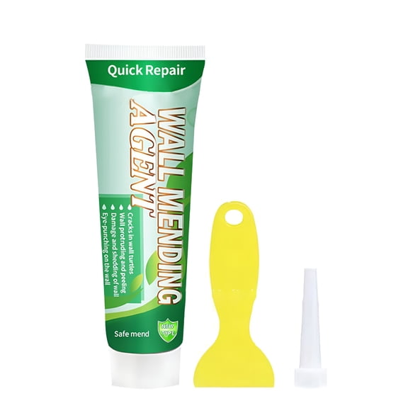 ICERUN Drywall Repair Kit,Wall Spackle Repair Paste with Scraper,Spackle Wall Repair Patch Kit,Plaster Wall Repair Paste for Wall Crack/Nail Hole/Graffiti,Wall Surface