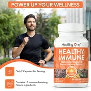 Healthy One Healthy Immune Supplement - 60 Capsules