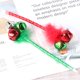 thumbnail image 4 of 6 piezas rojo y verde Navidad temática Jingle Bell bolígrafo vacaciones de Navidad fiesta festiva favorece bolígrafos de regalo, 4 of 7