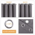 thumbnail image 4 of Cortinas RYB HOME, 3 en 1, insonorizadas, opacas, ahorradoras de energía, 62 x 213 cm, 4 of 9