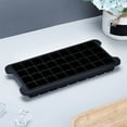 thumbnail image 7 of 36-Cube Ice Tray with Leakproof Lid - BPA-Free Plastic, One-Twist Release Ice Mold for Cocktails, Whiskey, Baby Food & Juice, Large Capacity, Dishwasher Safe, Freezer-Friendly Black, 7 of 7