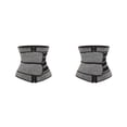 thumbnail image 2 of Entrenador de cintura Seitruly Corsé de entrenamiento Neopreno Gris 2Conjunto, 2 of 6
