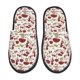 thumbnail image 1 of Balery Mushroom Pantuflas de Casa de Felpa Silenciosas con Diseño Estampado, Zapatillas Cómodas Antideslizantes de Algodón para Interior-Large, 1 of 8