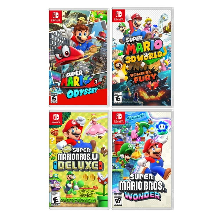 Super Mario RPG and Super Mario Bros Wonder Two Game Bundle - Nintendo  Switch