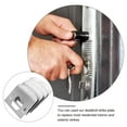 thumbnail image 3 of OUNONA 4-Pack Front Door Reinforcement Steel Strike Plates for Deadbolt Security and Easy Installation, 3 of 5