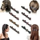 thumbnail image 1 of Pinzas para el cabello trenzadas Simplicity, pinzas para el cabello trenzadas con piedras de cristal brillantes, pinzas para el cabello trenzadas para mujeres, pinzas para el cabello trenzadas Beneath, 1 of 7