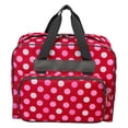 thumbnail image 2 of GUOOL Étui de Transport pour Machine à Coudre avec Poignée Sac d'Organisation Portable Rouge, 2 of 9