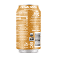 thumbnail image 2 of Nixie Cream Soda Organic Zero Sugar Soda, 12 fl oz Cans, 6 Pack – Smooth Vanilla Flavor, No Artificial Sweeteners, 2 of 4