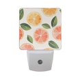 thumbnail image 6 of Yayeee LED Plug in Night Light for The Home with Auto Dusk to Dawn Light Sensors, 2 Pack, Watercolor Orange, 6 of 6