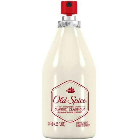 Old Spice Classic Cologne Spray 4.25 oz (Pack of 3)