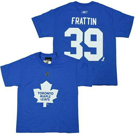 Reebok NHL Youth Boys Toronto Maple Leafs Matt Frattin #39 Player Tee Shirt,