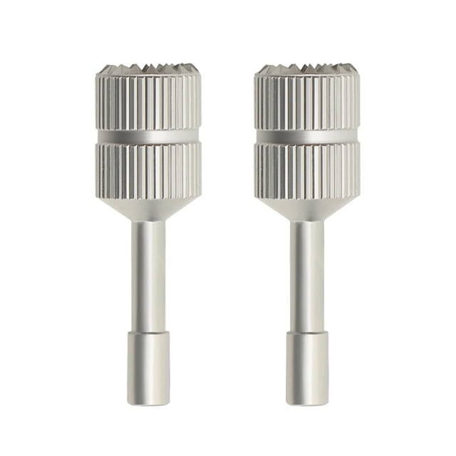 Tholdsy 2 piezas Control remoto Thumbstick antideslizante Rocker Joystick accesorios repuestos repuesto para Accesorios para aéreos Plata