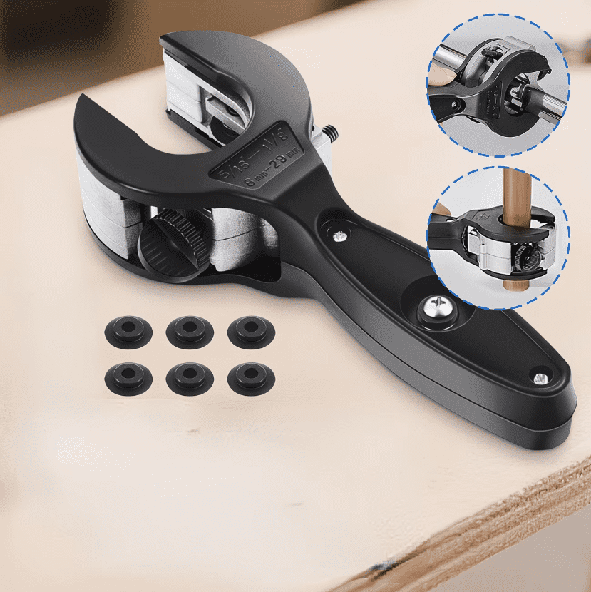 VEVOR Pipe Notcher – 1/2 To 2-Inch Tubing Notcher, 0°–60° Adjustable Angle, For Drill Press, Metalworking & Home Projects (Hole Saws Not Included)
