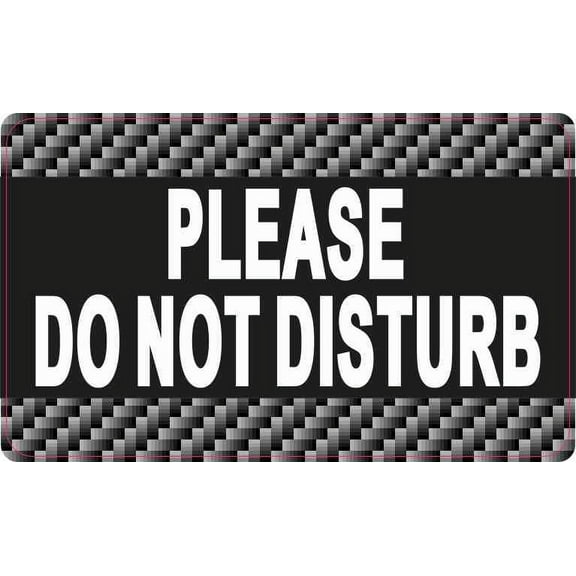 5in x 3in Please Do Not Disturb Magnet