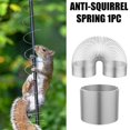 thumbnail image 4 of Lindbes Squirrel Proof Squirrel Baffle Bird Feeder  Silver, 4 of 10