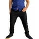 thumbnail image 1 of Pantalón Hombre Tallas Extras Negro Stretch Skinny, 1 of 4