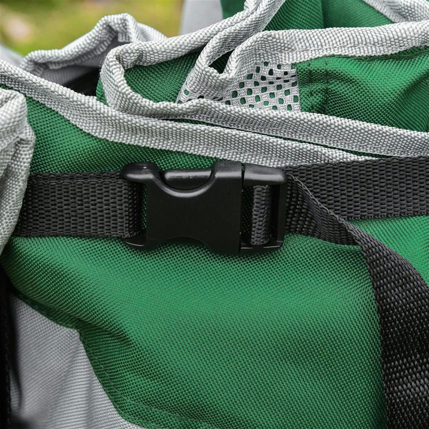 Demi Bonn Outdoor Loveseat Style Portable Folding Chair, Oversized Camping Seat with Bag & Cup Holders for Beach, Picnic, Hiking, Travel, Green