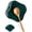 Dark Green, variant on Spoon Rest for Stove Top, 5.2" Ceramic Spoon Holder for Kitchen Countertop, Coffee Spoon Rest, Large Cooking Spatula Holder for Spoons, Ladles or Tongs, Housewarming, Christmas Gifts, White