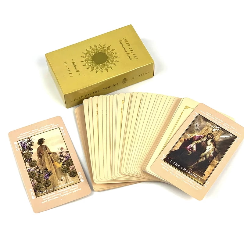 Lucid Dreams Beginners Tarot Decks New High Quality Board Games For Fate Divination Party Card Games Tarot Gift