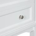 thumbnail image 6 of 24" Freestanding Bathroom Vanity Without Sink, Bathroom Storage Cabinet, Open Shelf & 1 Drawer White, 6 of 9