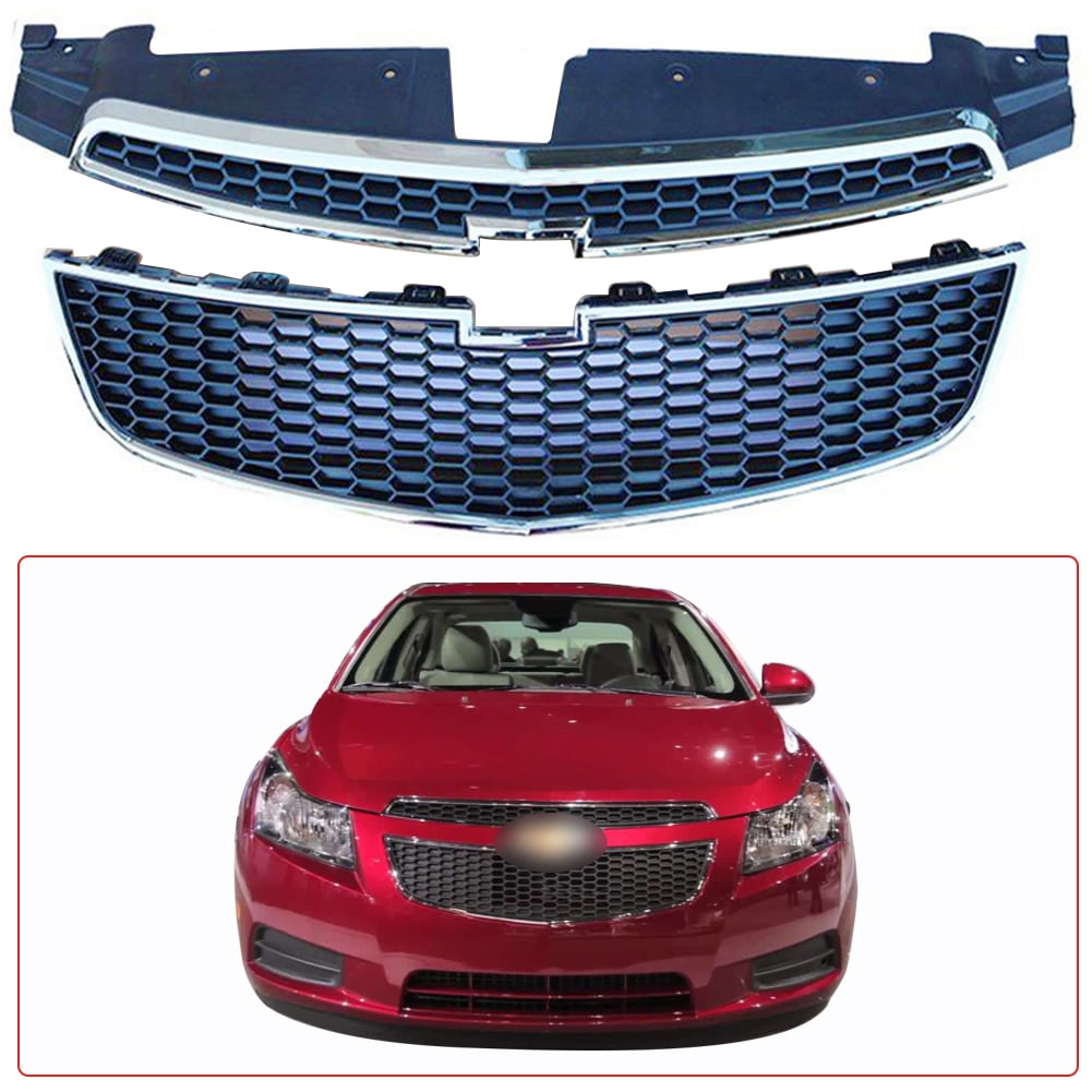 APS Compatible with 06-10 Cadillac DTS Stainless Mesh Grille Insert A76761T 