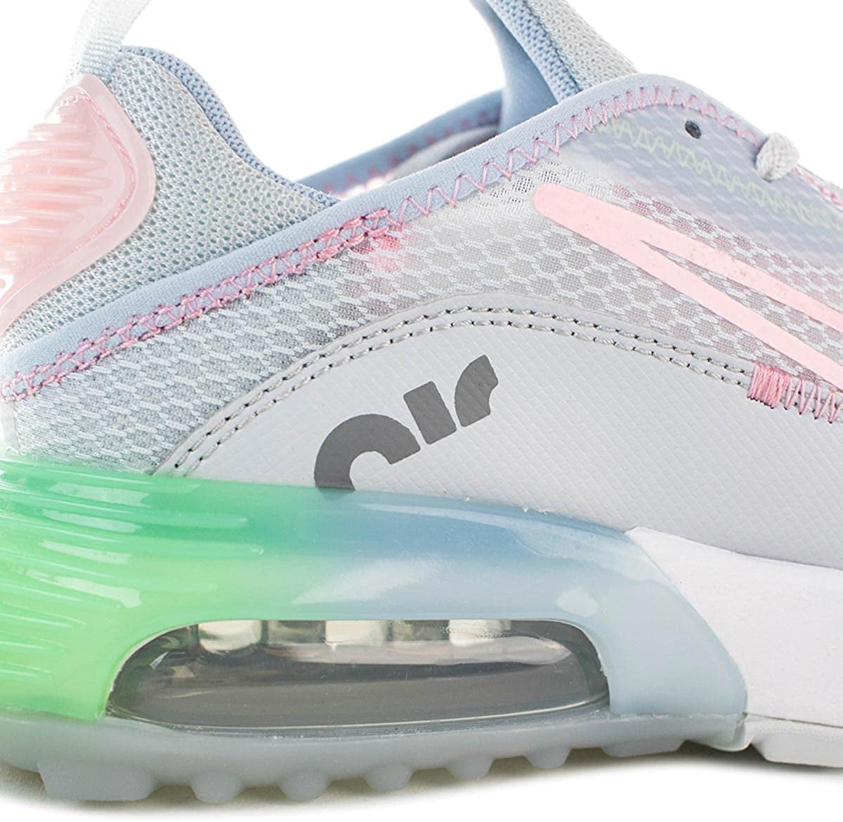 Big Kid's Nike Air Max 2090 SE Pure Platinum/Arctic Punch