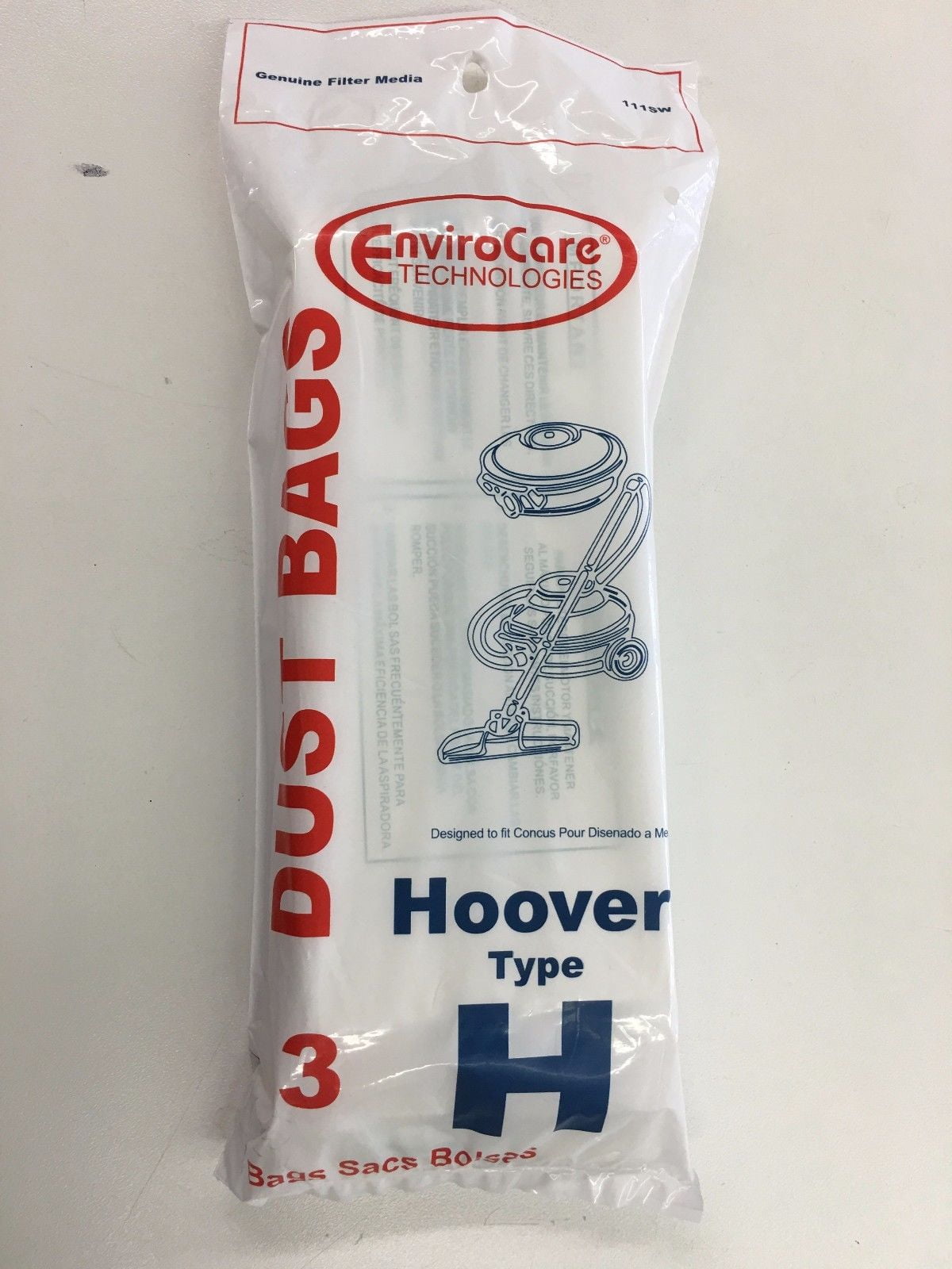 3PK, HOOVER H CELEBRITY CANISTER PAPER BAGS 111SW