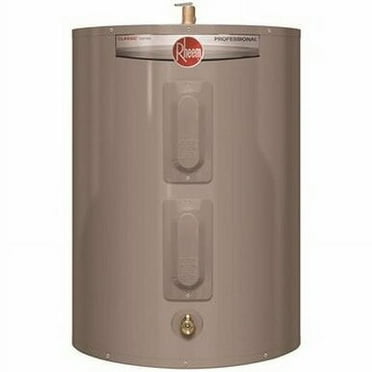 36-Gallon 31.5"H x 24.25"W Classic Short Residential Electric Water Heater 240 VAC 4500-Watt Top T&P Relief Valve