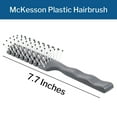 thumbnail image 4 of McKesson Ergonomic Curved Handle Ball Hairbrush, 7.7 Inch, 12 Ct, 4 of 10