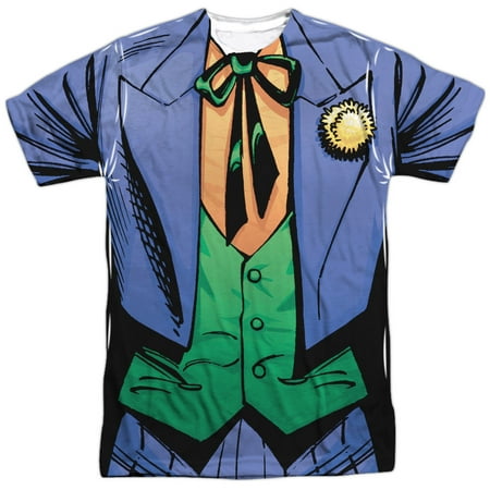 Batman Joker Uniform Mens Sublimation Shirt