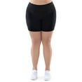 thumbnail image 6 of Athletic Works Women's Plus Size Core Active Dri-Works Bike Short, 2-Pack, Sizes S-4X, 6 of 12
