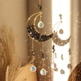 thumbnail image 1 of Clearance! Natural Crushed Stone Amethyst Powder Quicksand Moon Garden Decoration Light Collection Pendant, 1 of 3